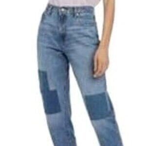 Universal Thread Women's High-Rise Boyfriend Jeans Medium Wash 4/27, Medium Blue